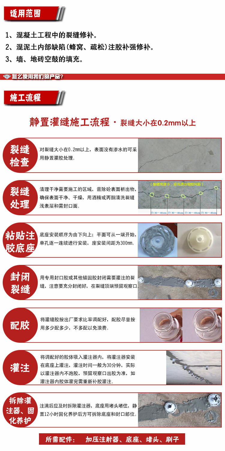 地面出現(xiàn)裂縫使用灌縫膠加固靠譜嗎？