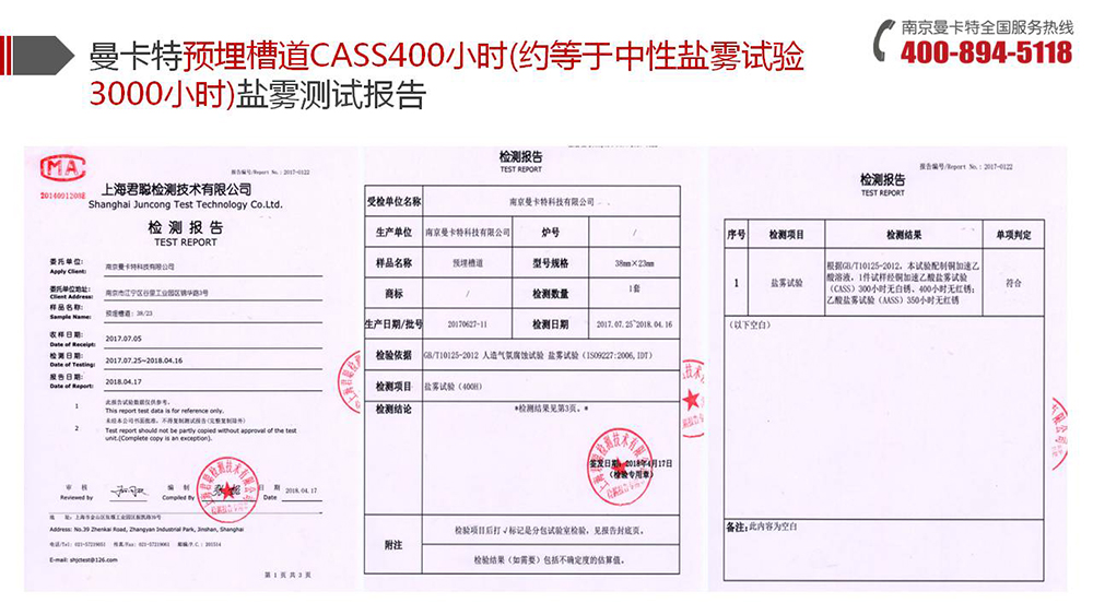 預(yù)埋槽道_12_曼卡特預(yù)埋槽道鹽霧測(cè)試報(bào)告